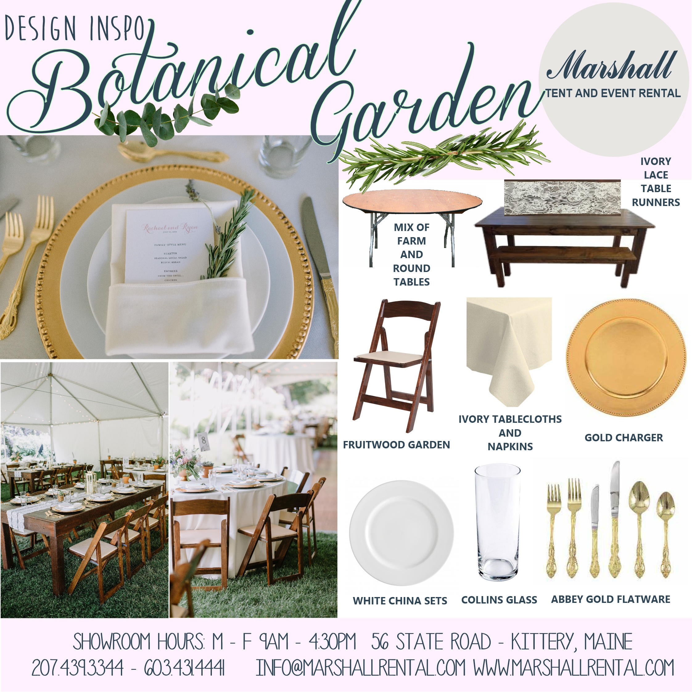 Our Showroom Get That Look Marshall Rental